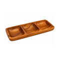 Copetinero de madera 3 divisiones