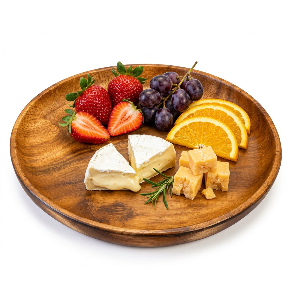 Plato de madera 20 cm
