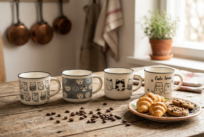 Taza de cerámica de ani