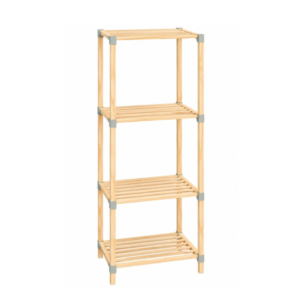Estantería de madera 4 niveles